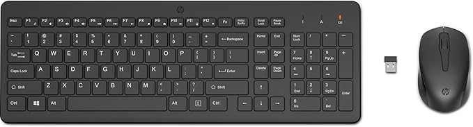 HP 330 无线键盘鼠标套装 | 2.4 GHz 无线连接，USB