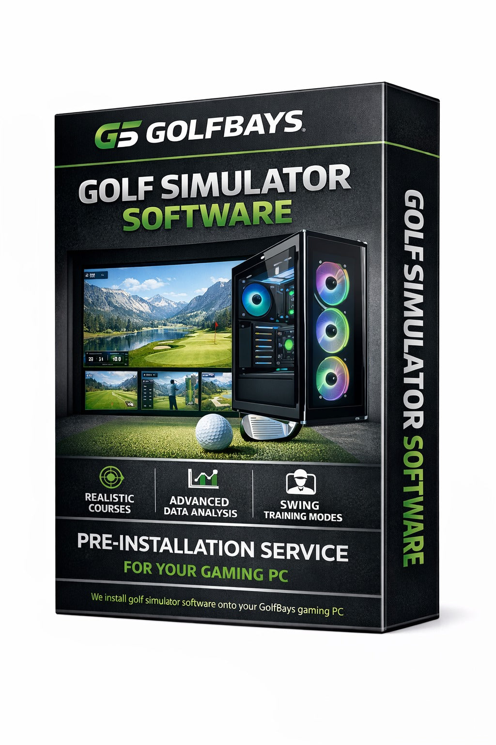 Golfbays 高尔夫模拟器 PC 设置