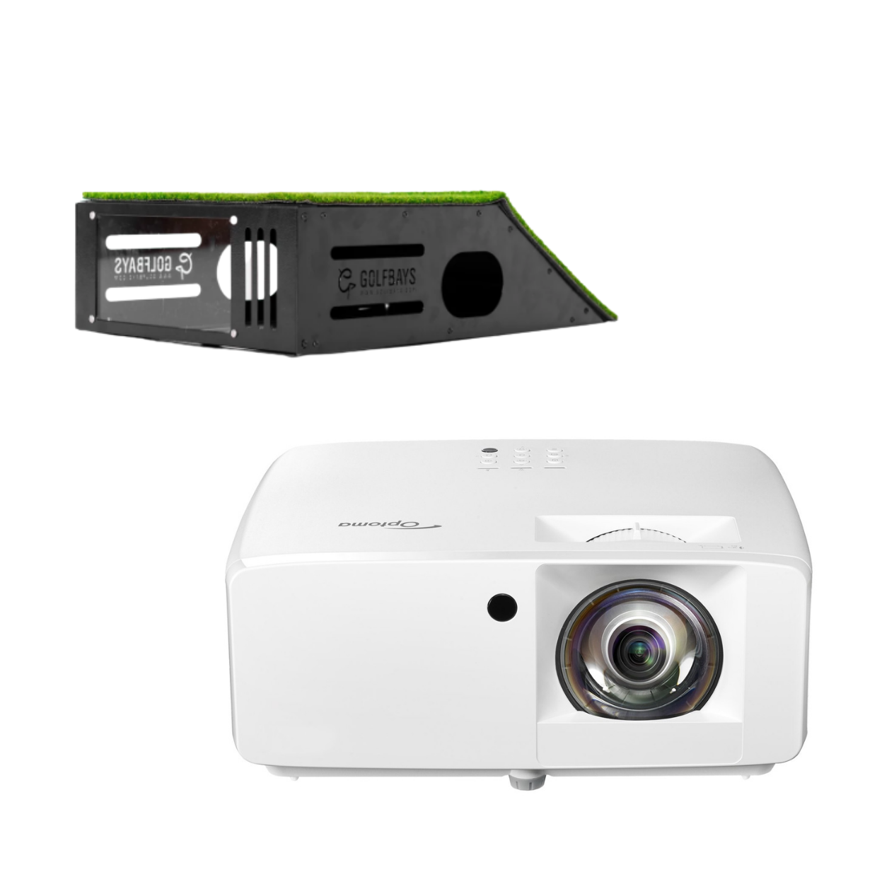 Optoma ZK431ST 4K 激光投影仪 + 落地支架箱