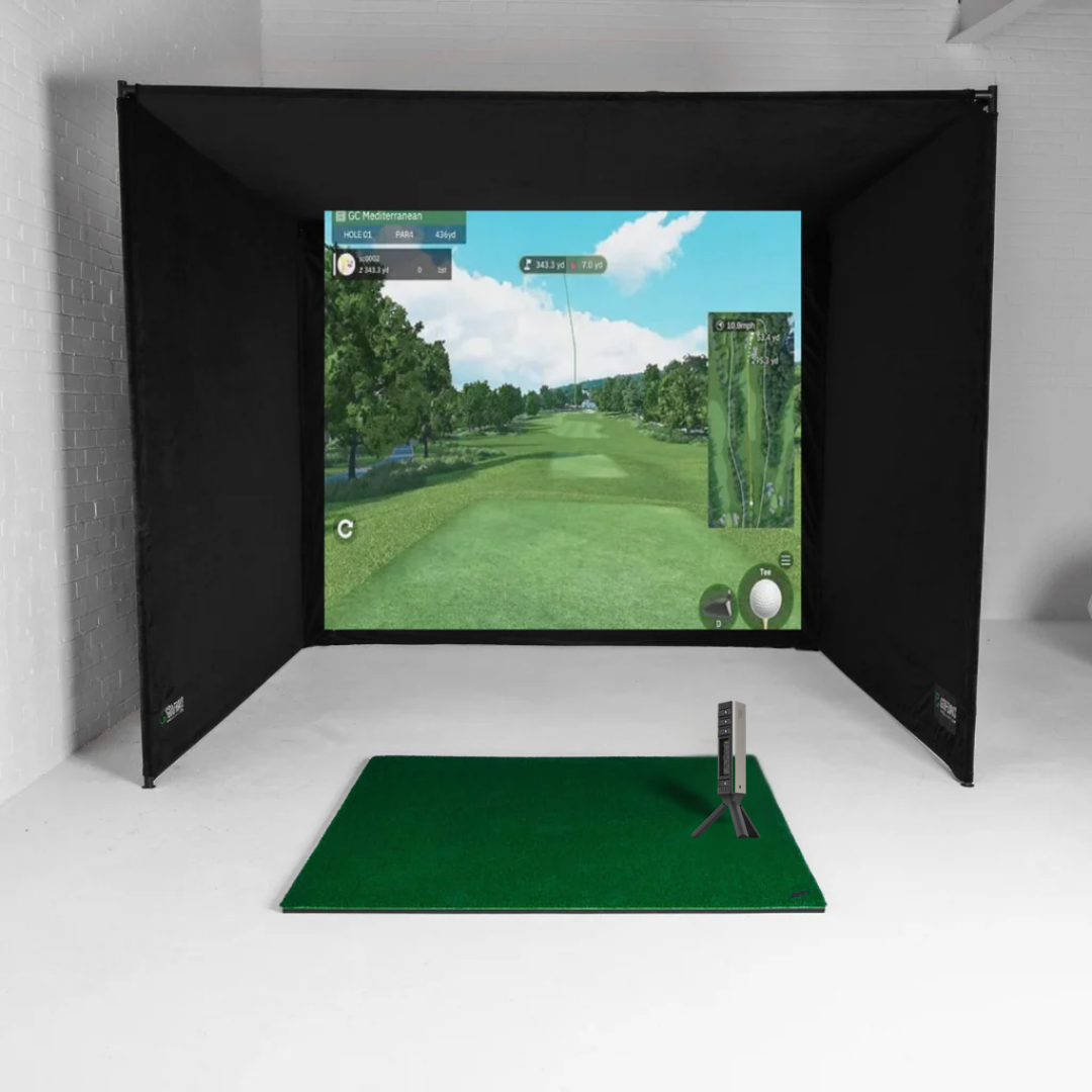 Square Golf Omni Simbox 家用高尔夫模拟器全套装