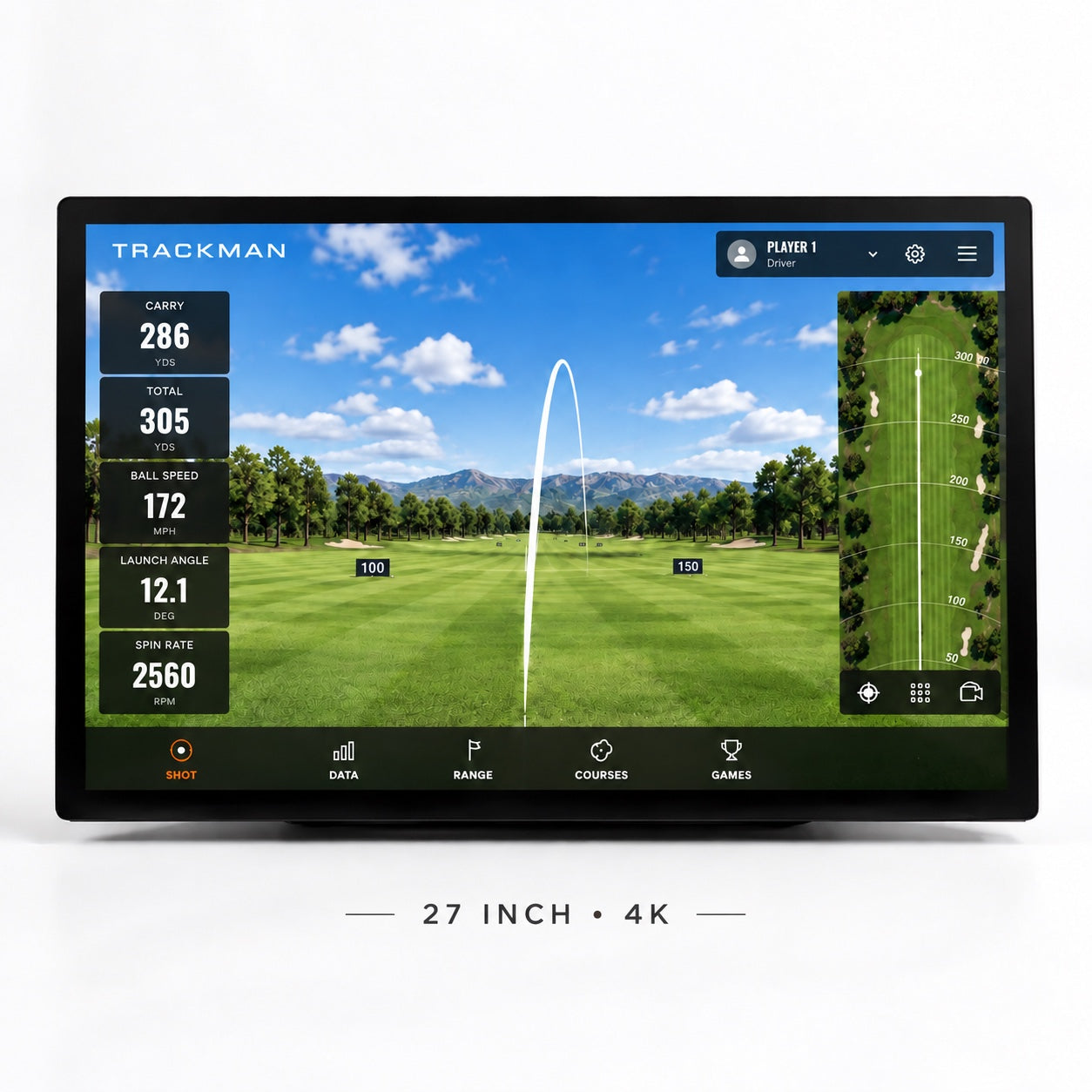 Golfbays 4K触摸屏显示器 27"