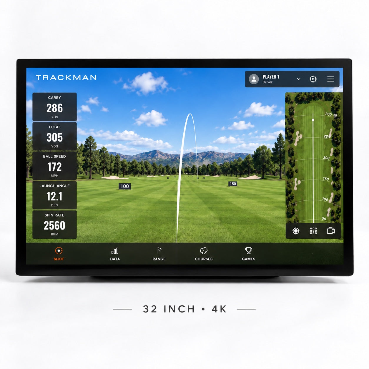 Golfbays 4K 32英寸触摸屏显示器