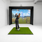 GolfBays Lux 高尔夫模拟器击球围网